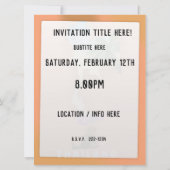 Thailand illustrated map 招待状 (裏面)