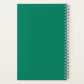 Thailand Khao Sok National Park Travel Art Deco ノートブック (裏面)