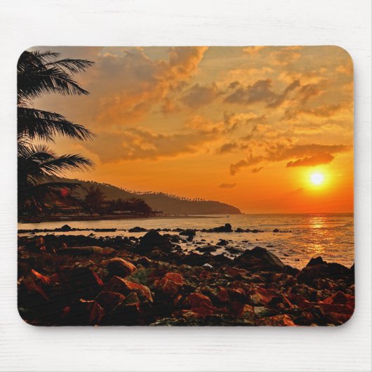 Thailand - Ko Pha Ngan Sunset マウスパッド (正面)