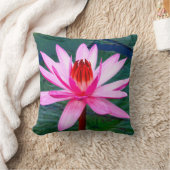 Thailand - Kumphawapi Lotus Lake クッション (ブランケット)