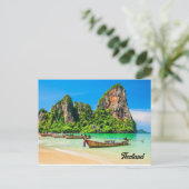 Thailand Postal card. ポストカード (スタンド正面)