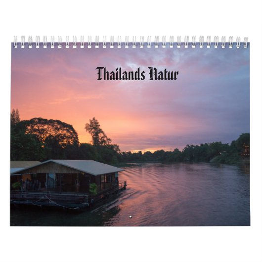 Thailands Natur - Kalender カレンダー (カバー)