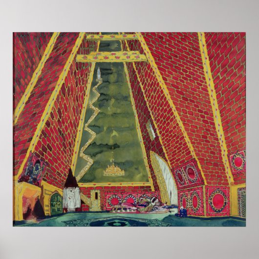 Thamarのデザインを設定， 1912 ポスター (正面)