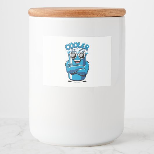 Than クール You -おもしろいパーティークールデザイン フードラベル (正面)