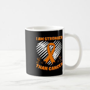 Than Cancer Leukemia認識度ハート コーヒーマグカップ