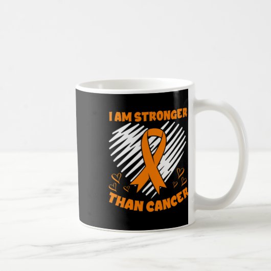 Than Cancer Leukemia認識度ハート コーヒーマグカップ (右)