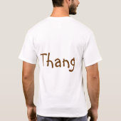 Thang Tシャツ (裏面)
