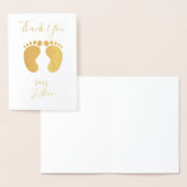 Thank パーソナライズされた Name Foil Card 箔カード (ディスプレー)