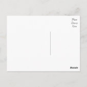 Thank Basset Hound Greeting Post Card ポストカード (裏面)