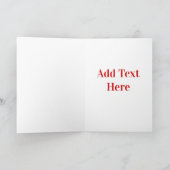 Thank Birds in Tree サンキューカード (内部)