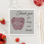 Thank Classroom Annovation School年度末 スタンダードランチョンナプキン (インサイチュ)