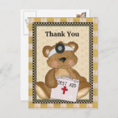 Thank Doctor Bearポストカード ポストカード (正面/裏面)