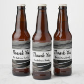 Thank Duck Feather Photo Annovationモダン ビールラベル (ボトル)