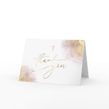 Thank First Holy Communion Card