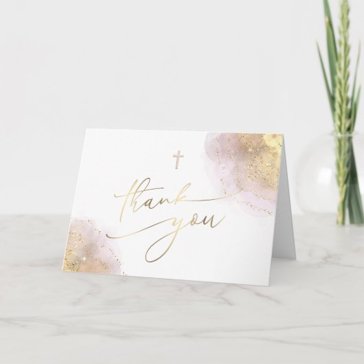 Thank First Holy Communion Card カード (正面)
