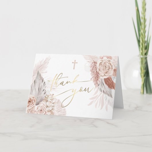 Thank First Holy Communion Card カード (正面)