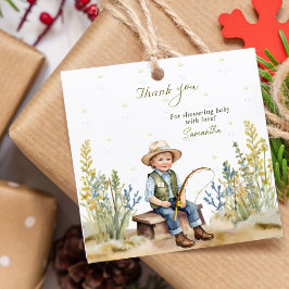 Thank Fisherman's Derbyベビーシャワー フェイバータグ