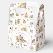 Thank for You | 秋ファームベビーシャワー フェイバーボックス (オープン)