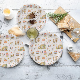 Thank for You | 秋ファームベビーシャワー ペーパープレート