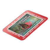 thank God  slogans butterflies Magnet マグネット (左側)