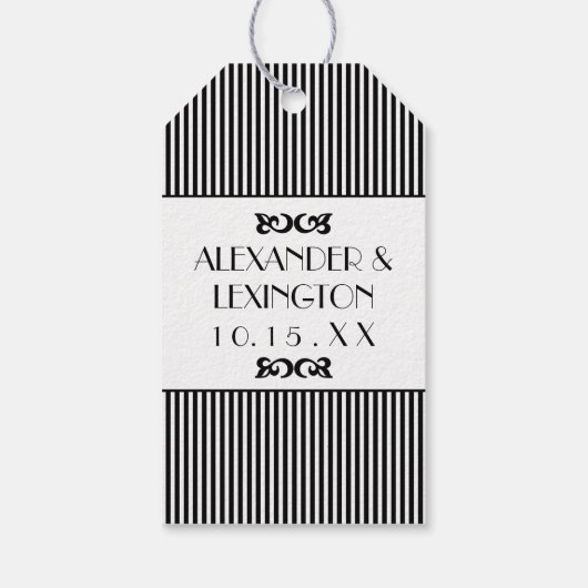 Thank Groomsman Tuxedo ギフトタグ (裏面)