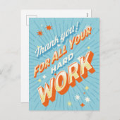 Thank Happy管理プロフェッショナル シーズンポストカード (正面/裏面)