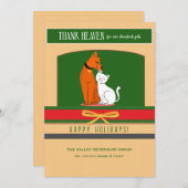 Thank Heaven for Pets Greeting Card シーズンカード (正面/裏面)