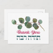 Thank In Hebrew - Todah Rabaユダヤ人の感謝 ポストカード (正面/裏面)