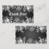 Thank Insert ビクトリアン Flriish Black エンクロージャーカード (正面/裏面)