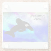 thank jesus  ガラスコースター (裏面)