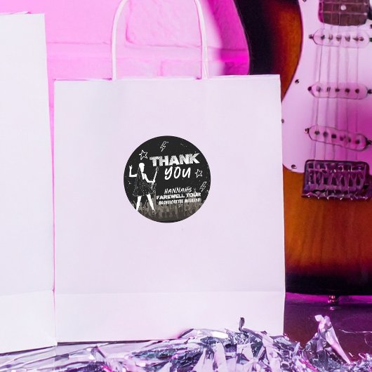 Thank Last Tour Punk Rockバチェロレッテ ラウンドシール