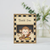 Thank Monkey Schoolはがき ポストカード (スタンド正面)