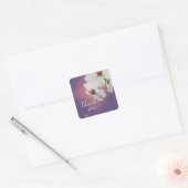 Thank Moth Mullein Wildflower スクエアシール (封筒)