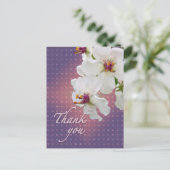 Thank Moth Mullein Wildflower ポストカード (スタンド正面)