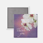 Thank Moth Mullein Wildflower マグネット (正面/裏面)