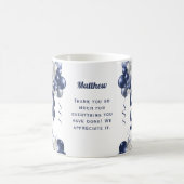 Thank Navy Balloons コーヒーマグカップ (中央)