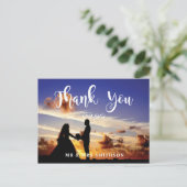 Thank Photo's Card結婚 Colotsはがき ポストカード (スタンド正面)