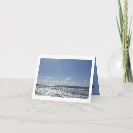 Thank Seawate Card サンキューカード (裏面)