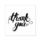 Thank Self Inking Rubber Stamp セルフインキングスタンプ (デザイン)