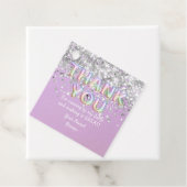 Thank Silver Rainbow Balloons フェイバータグ (インサイチュ)