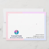 Thank someone yourself サンキューカード (裏面)