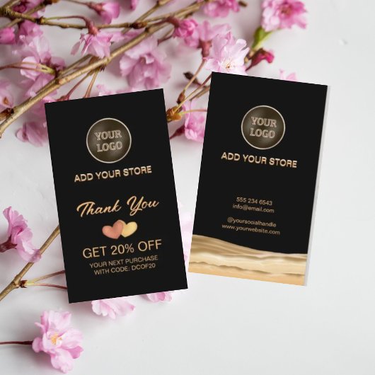 Thank Store割引カードWiThビジネスロゴ 割引カード