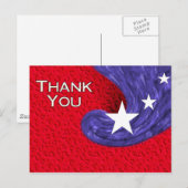Thank Youアメリカ ポストカード (正面/裏面)