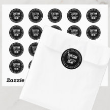 Thank Youカスタム Logo Black Small Business