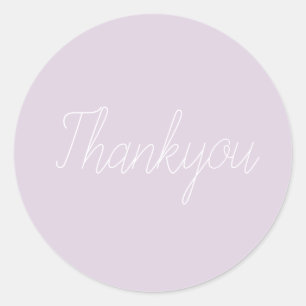 thank youシール ラウンドシール