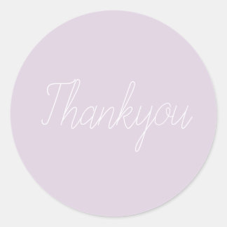 thank youシール ラウンドシール
