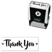 Thank Youスクリプトレトロハート セルフインキングスタンプ (インサイチュ)