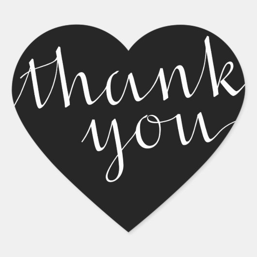 Thank Youスタンプ ハートシール (正面)
