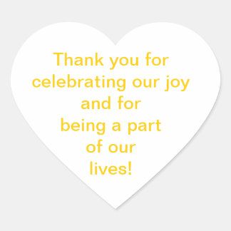 Thank Youスタンプ ハートシール