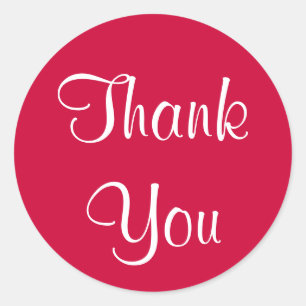 Thank Youスタンプ ラウンドシール